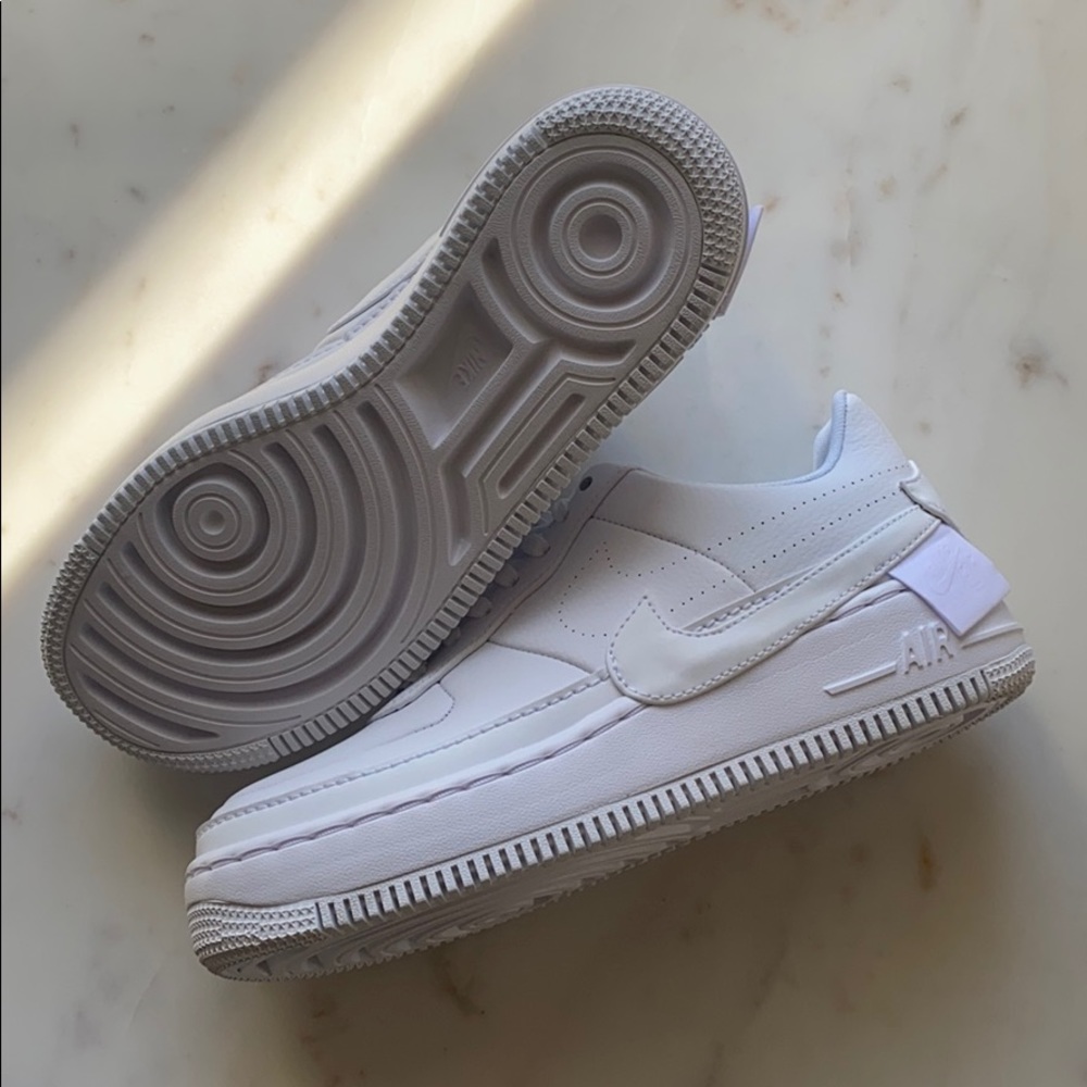 New Nike Air Force 1 jester xx triple white shoes - Picture 8 of 8